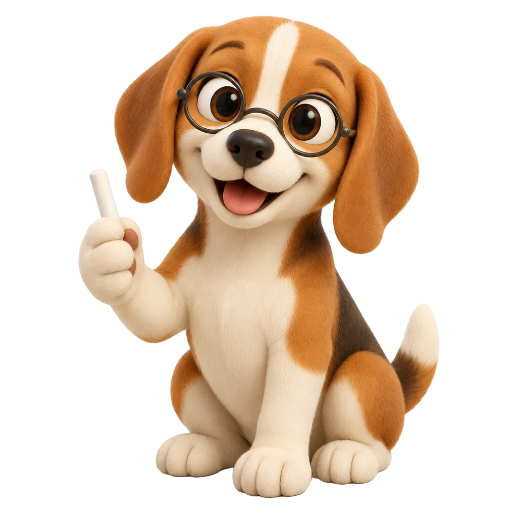 Jarvis, the Suvichar mascot dog